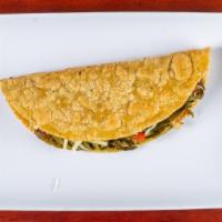 Quesadilla · Melted Mexican Cheese folded in a Handmade Corn Tortilla