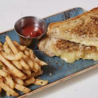 Kids Grilled Cheese · Sourdough | Cheese | Fries