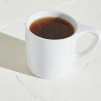 Americano · organic espresso + hot water