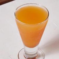 Citrus Juice · Valencia Orange . Grapefruit . Ginger . Lemon . Cayenne . Cinnamon