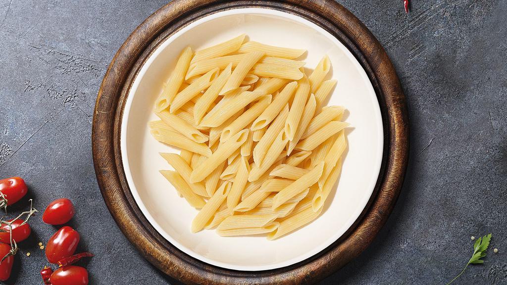 Penne Pasta Builder · Fresh penne pasta cooked with your choice of sauce and toppings.