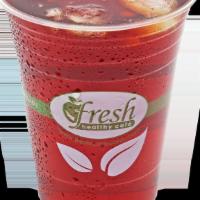 Iced Tea: Organic Black Tea · Organic Black Tea (optional - sweetened with agave nectar)