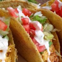 Ground Beef Taco · Served with cheese,lettuce and tomatoes.
