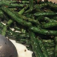 String Beans (Lunch) · String beans with chicken or beef.