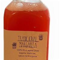 Strawberry Margarita To Go · Strawberry flavored margarita.  100% Blue Agave Silver Tequila, Triple Sec, lemon & lime Jui...