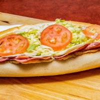 Tubby’S Famous  Small · This popular sub is made with cotto salami, hard salami, and ham. 430-860 cal.