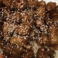 #11. Sesame Chicken · Served in a sweet sauce served with sesame seeds.