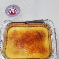 Crema Brulee · Vanilla custard with a burnt sugar crust