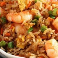 Fresh Shrimp Fried Rice · 
