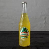 Jaritos = Pineapple · 12.5oz Bottle.  Made with real sugar.