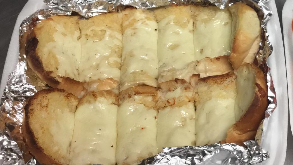 Garlic Bread · With butter and garlic, add cheese for $2 more.