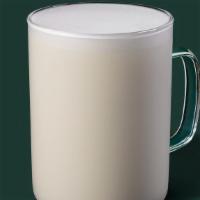 Steamed Milk · A warm cup of skim, 2% soy or coconut milk is steamed for your sipping pleasure.