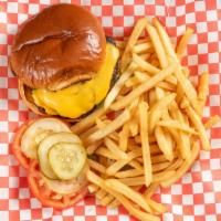 Cheese Burger · *Notice: consuming raw or undercooked meat, poultry, seafood or eggs may increase your risk ...