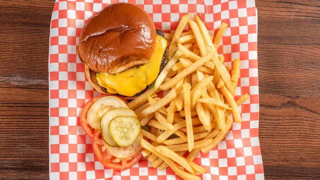 Cheese Burger · *Notice: consuming raw or undercooked meat, poultry, seafood or eggs may increase your risk of food bone illness.