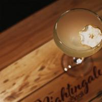 Fruit Of The Future  · 8 oz. Pear vodka, elderflower and ginger. Light and refreshing with a champagne finish.