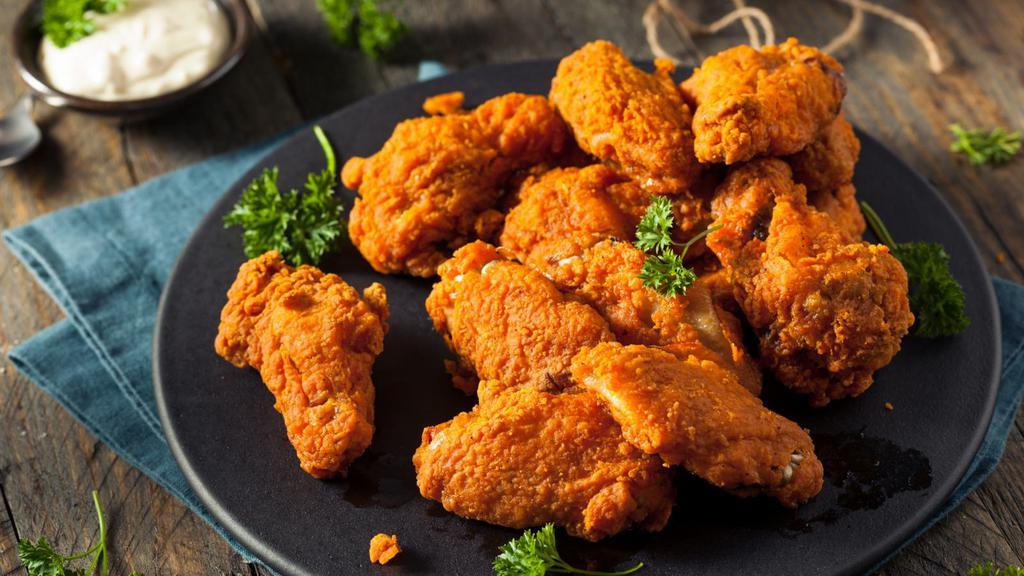 Classic Crispy Wings · Hot & Crispy Chicken wings, seasoned and fried to perfection.