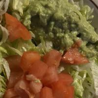Guacamole Salad · A fresh salad with an avocado base.