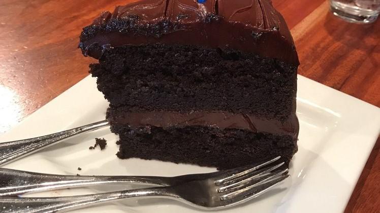 Big Chocolate Cake · Rich chocolate cake, chocolate frosting.