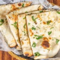 Naan · Indian bread, Choose between garlic, butter or plain!