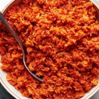 Jollof Rice · Tomato-based seasoned rice
