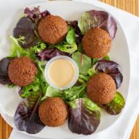 Falafel · Deep-fried ball made from ground chickpeas. 8 pieces.