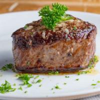 Ala Filet Mignon · 8oz beef tenderloin seared to perfection