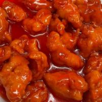 Sweet & Sour Chicken · Dishes will come with a choice of Fried or White rice.