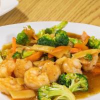 Shrimp W/ Broccoli · Dishes will come with a choice of Fried or White rice.