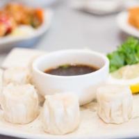 Shumai · steamed shrimp dumplings & ponzu sauce