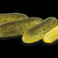 Half Dozen Giant Deli Pickles · (20 Cal / Serving)