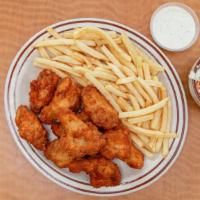 Wing Ding Dinner · Served with fries