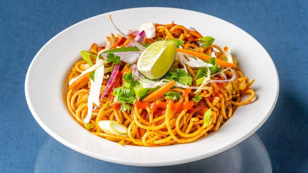 Chow Mein · Combination of meat and vegetables fried with noodles.