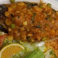 Mojarra Al Gusto · Your choice of silver fish.