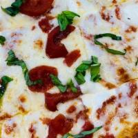 Small Margarita Pizza · Big Kel's Marinara, Fresh Basil, Tomatoes, Fresh Mozzarella Cheese and Pizza Cheese.

+Try i...
