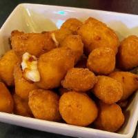 Salty Dog Cheese Curds · Butter Fried Cheese Curds served with Big Kel's Marinara or Ranch