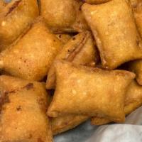 Kids Pizza Rolls · Totinos pizza rolls served with ranch dressing.