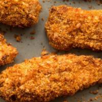 Chicken Tenders (4) · Served with fries and drink. choice of buffalo bbq or plain.
