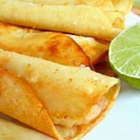 Flauta · Chicken or Potato filled fried,and rolled tortilla.