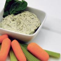 Carrots And Celery With Spinach Dip · 
