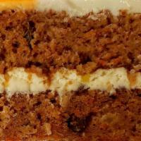 Pastel De Zanahoria · Carrot cake with glaze (hot or cold).