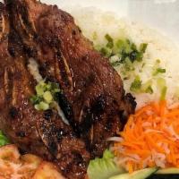 Com Suong Dai Han · Grilled Beef Short-Ribs Rice Platter