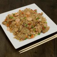 Combination Fried Rice · Chicken, pork & shrimp