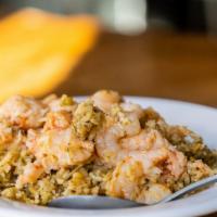 Lobster Jambalaya · lobster, shrimp, chicken, andouille sausage & rice slow cooked in creole seasoning