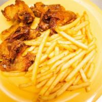 Ailes De Poulet/ Chicken Wings · FRENCH FRIES, OR FRIES PLANTAINS.
