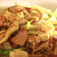 Large Chop Suey · With white rice.