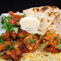 Boneless Chicken · Bestseller.
Boneless thigh meat marinated in our special sauces and cooked in tandoor to per...