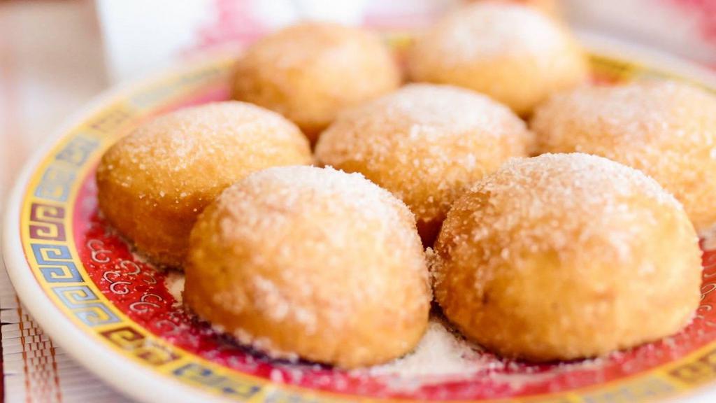 Fried Sugar Donuts · 10 pieces.