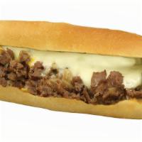 Triple Cheesesteak · Cal. 610-1440
Onions, cheddar, provolone and white American cheese.
