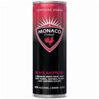 Monaco Black Raspberry · 12 oz can.