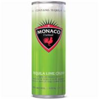 Monaco Tequila Lime Crush 12Ozcan · 12 oz can.